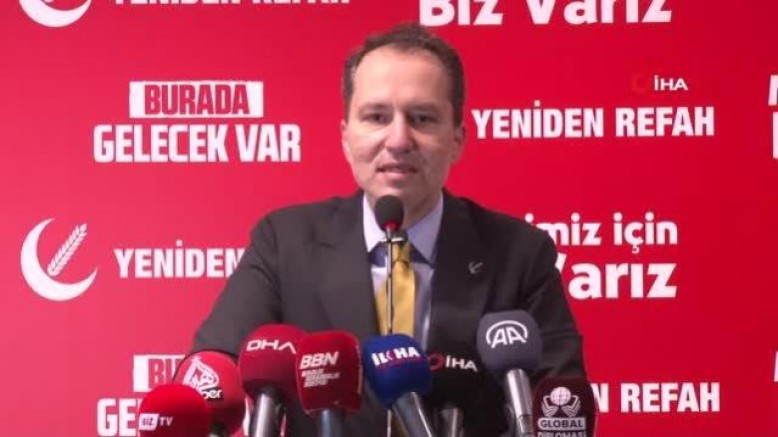 Yeniden Refah Partisi Genel Başkanı Erbakan: 
